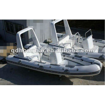 Роскошный стекловолокна корпуса лодки RIB HH-RIB680 с CE